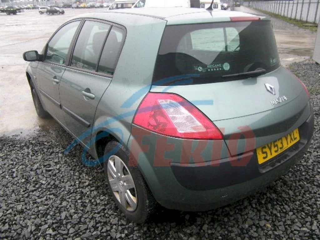 Продажа Renault Megane 1.6 (115Hp) (K4M 760) FWD MT по запчастям