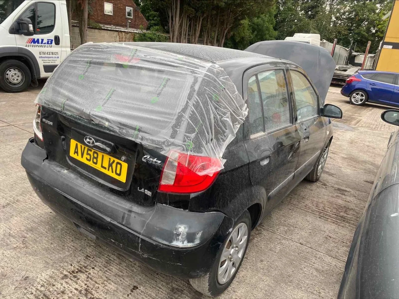 Продажа Hyundai Getz 1.4 (97Hp) (G4EE) FWD MT по запчастям