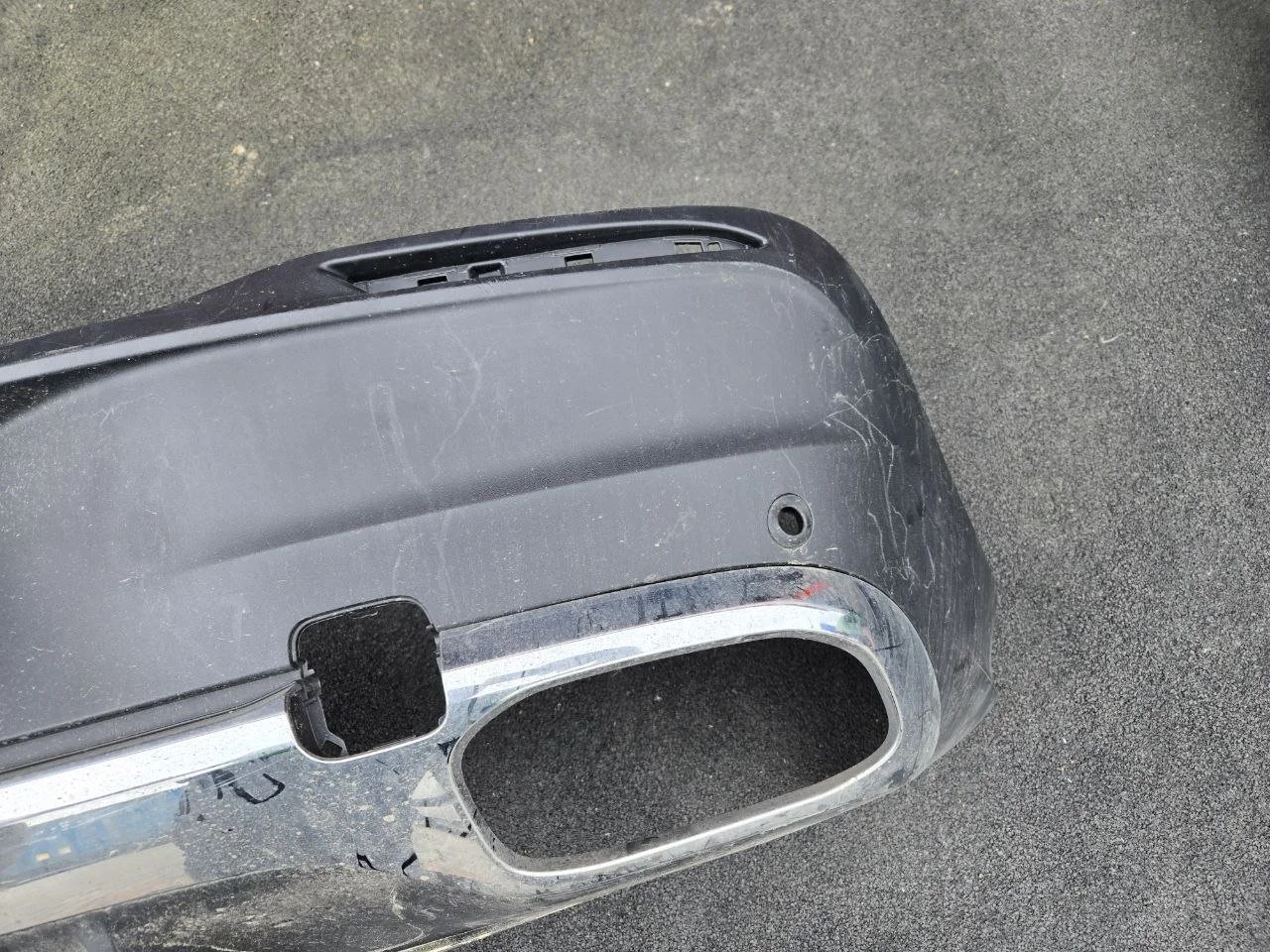 Фартук заднего бампера Mercedes GLE C167 Mercedes-Benz GLE class V167 2018+