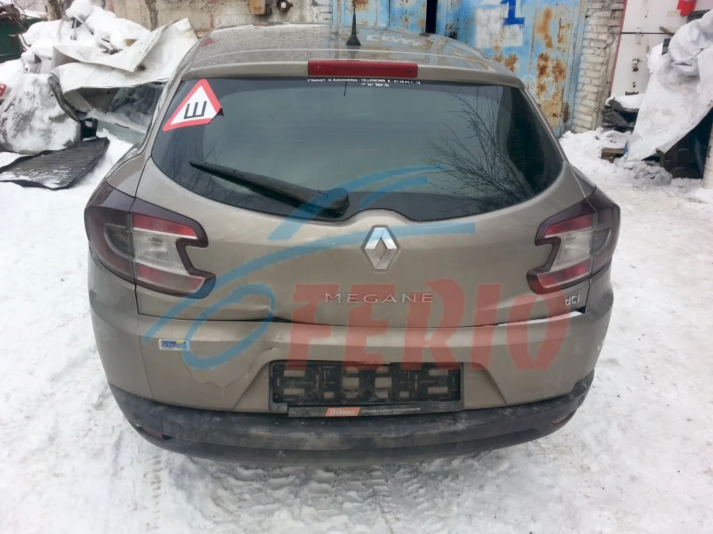 Продажа Renault Megane 1.5D (110Hp) (K9K 636) FWD MT по запчастям