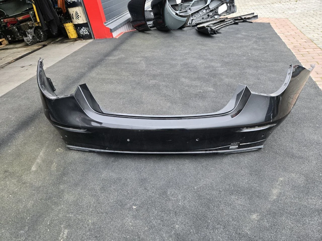 Бампер задний Mercedes-Benz S class W223 2021+ Седан (V223)