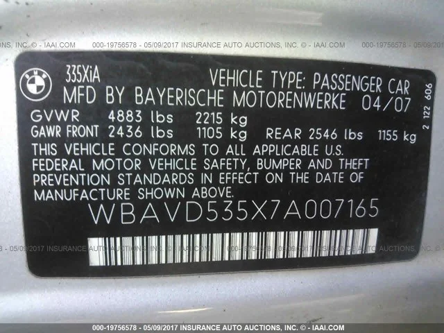 Продажа BMW 3er 3.0 (306Hp) (N54B30) 4WD AT по запчастям