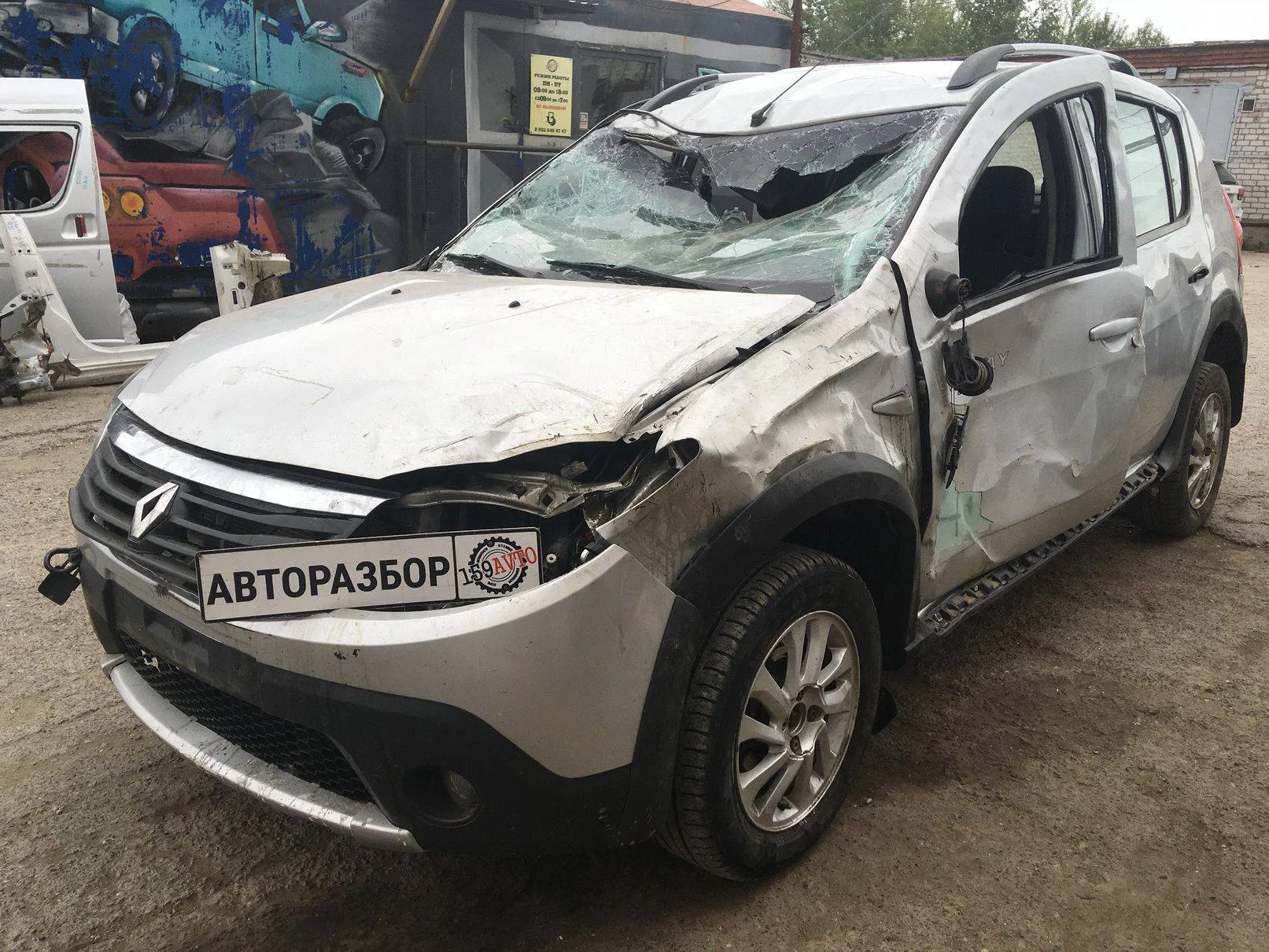 Продажа Renault Sandero Stepway 1.6 (84Hp) (K7M 710) FWD MT по запчастям