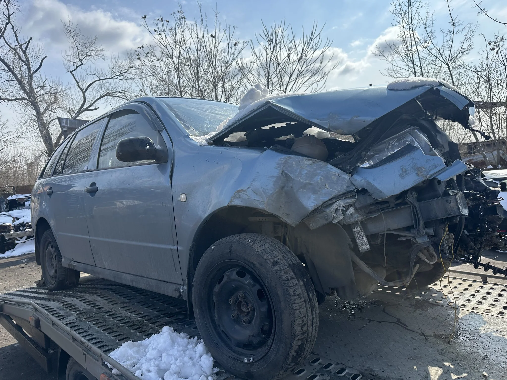 Продажа Skoda Fabia 1.2 (64Hp) (BME) FWD MT по запчастям