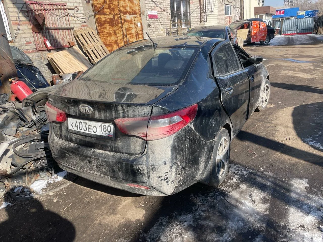 Продажа Kia Rio 1.6 (123Hp) (G4FC) FWD MT по запчастям