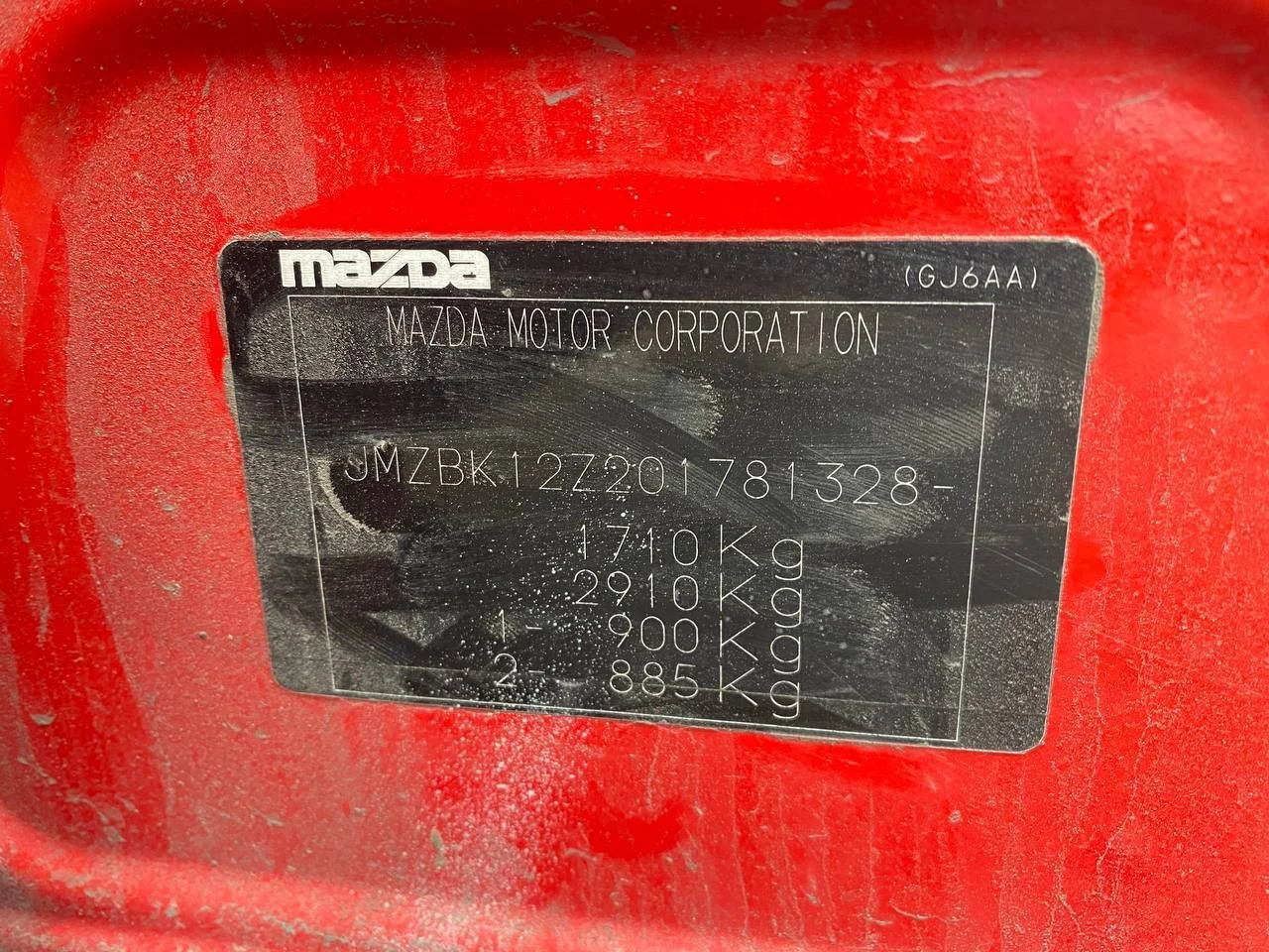 Продажа Mazda 3 1.6 (105Hp) (Z6) FWD MT по запчастям