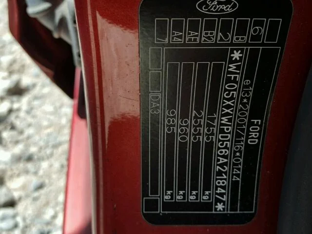 Продажа Ford Focus 1.6 (100Hp) (HWDB) FWD AT по запчастям