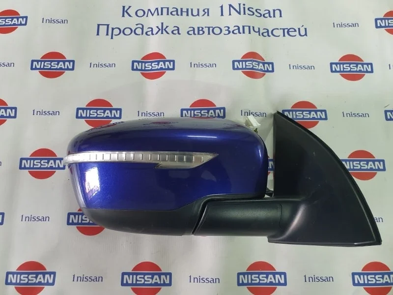 Зеркало заднего вида боковое Nissan Qashqai 2014 963014EH6E J11 HRA2, переднее правое