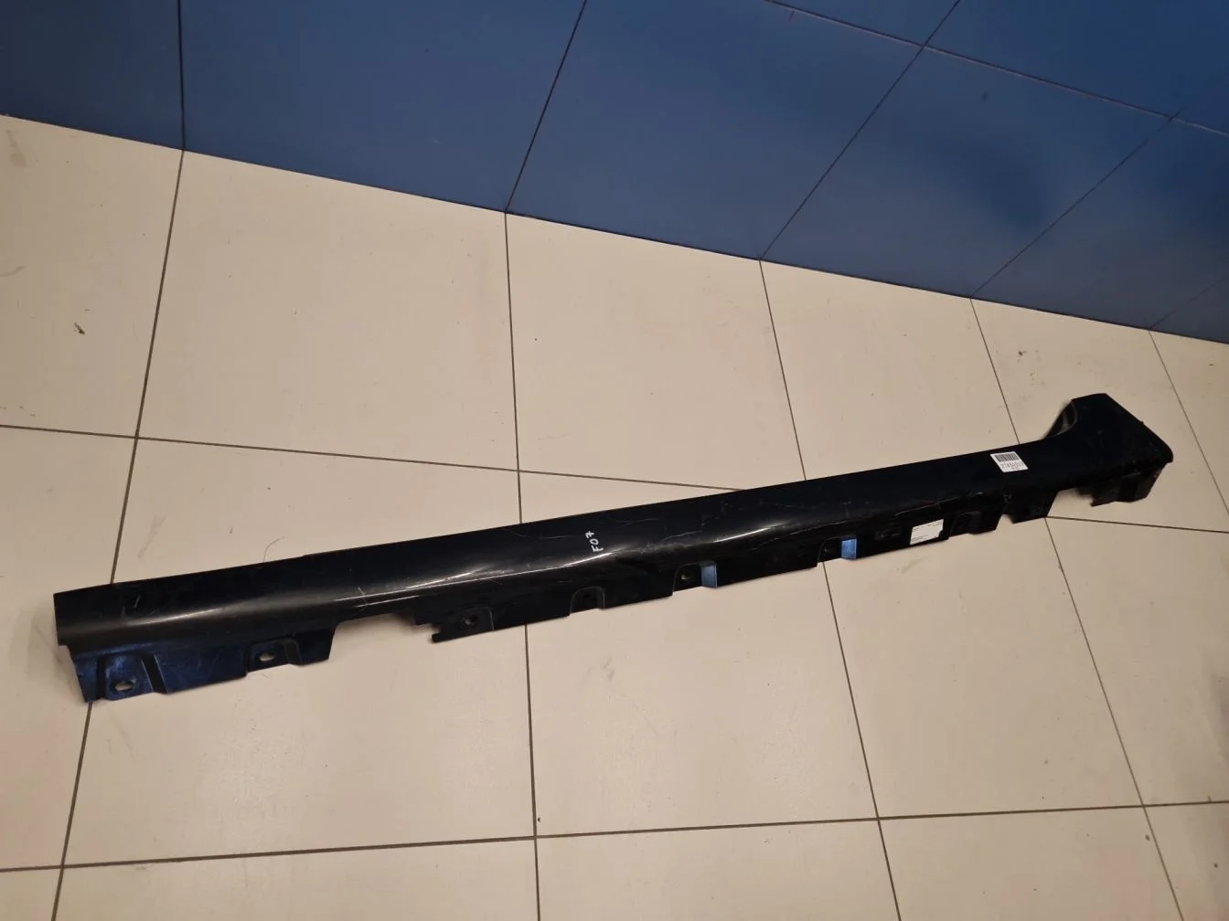 Накладка порога левая для BMW 5 F07 Gran Turismo 2009-2017