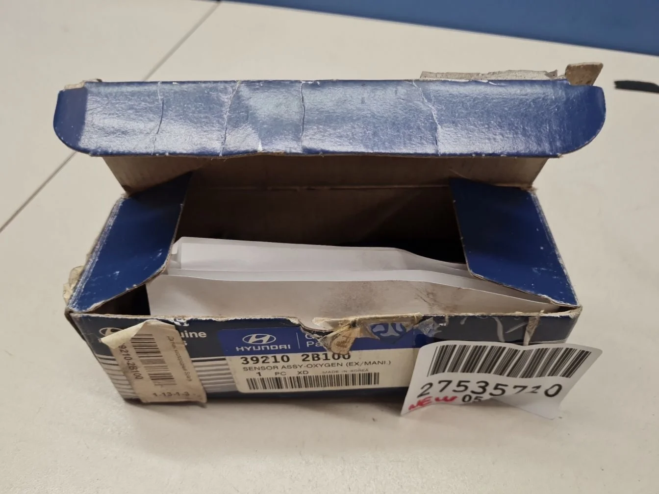 Датчик кислородный (Lambdasonde) для Hyundai Solaris 2010-2017