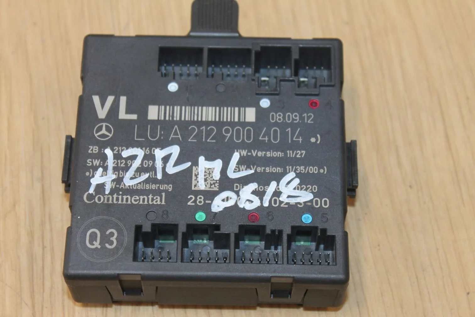 Блок комфорта передней левой двери для Mercedes E-klasse W212 2009-2016