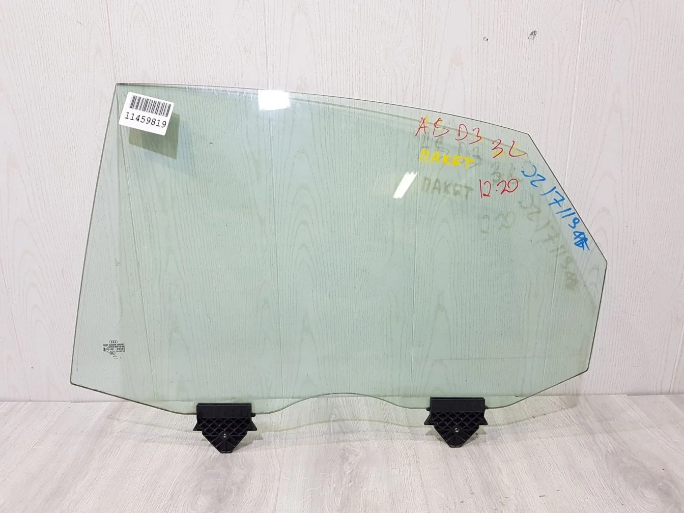 Стекло двери задней левой для Audi A8 S8 D3 2002-2010