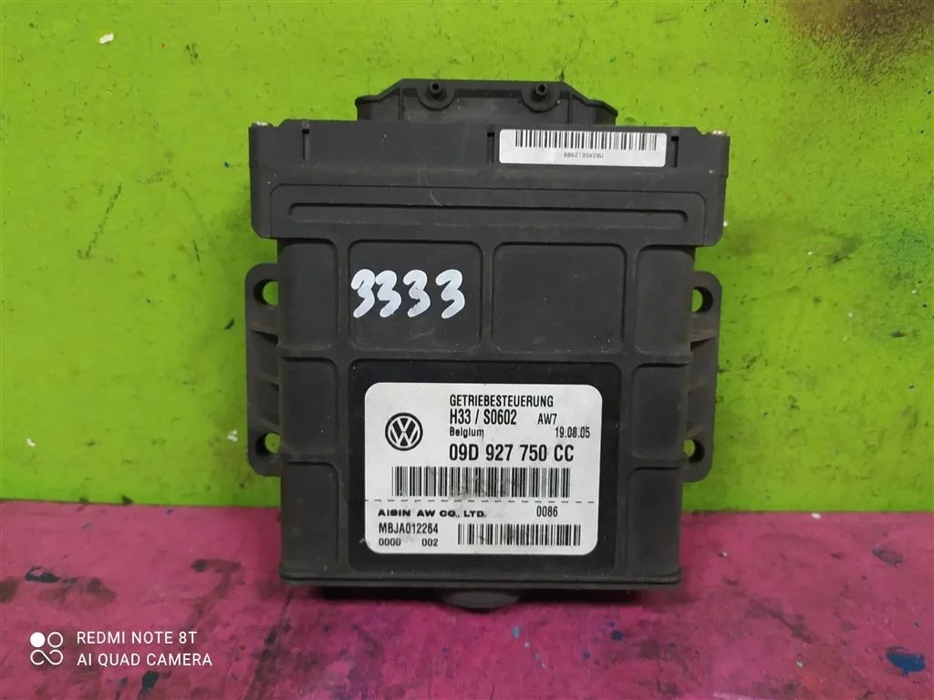 Блок управления АКПП Cayenne 4,5 09D927750CC