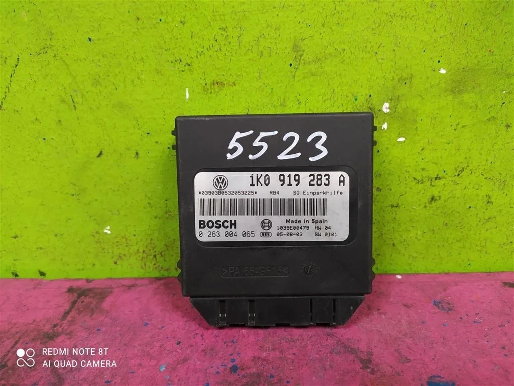 Блок парктроников Jetta 5 Golf Touran 1K0919283A