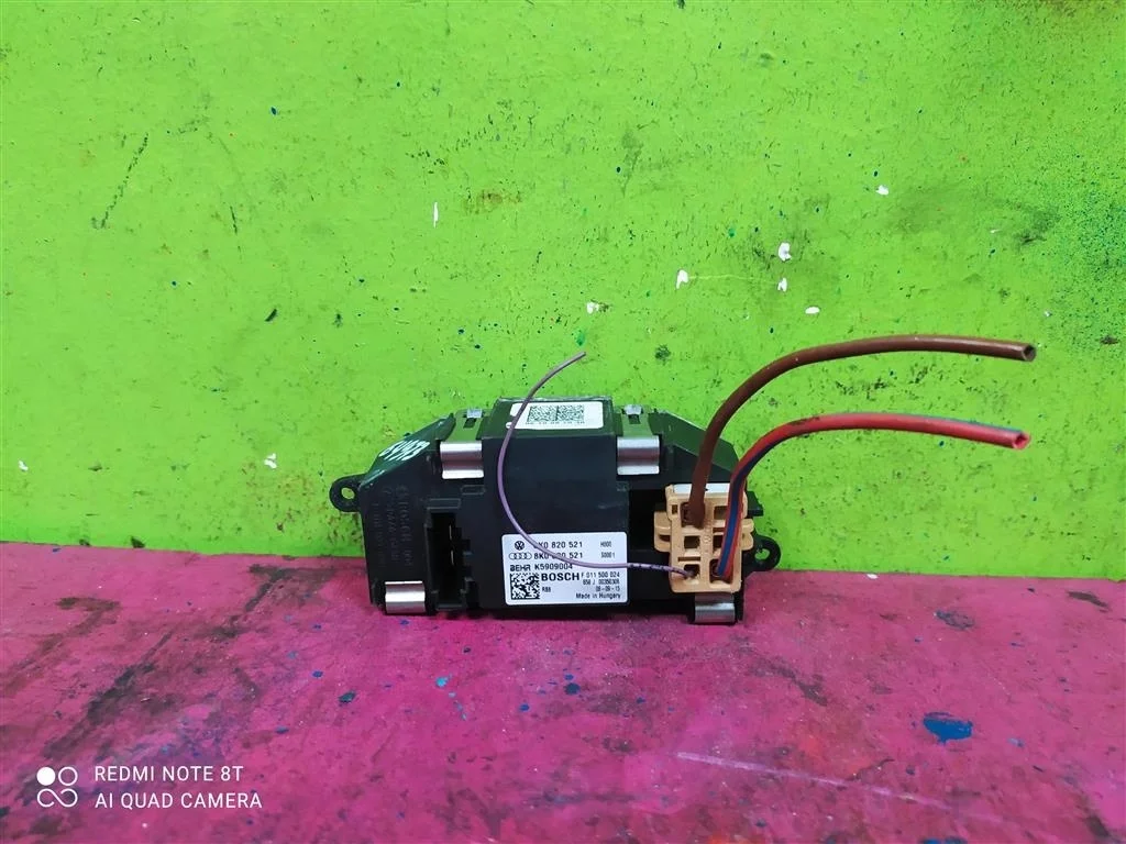 Резистор печки Audi A4 B8 A5 Q5 A8 D4 бу оригинал