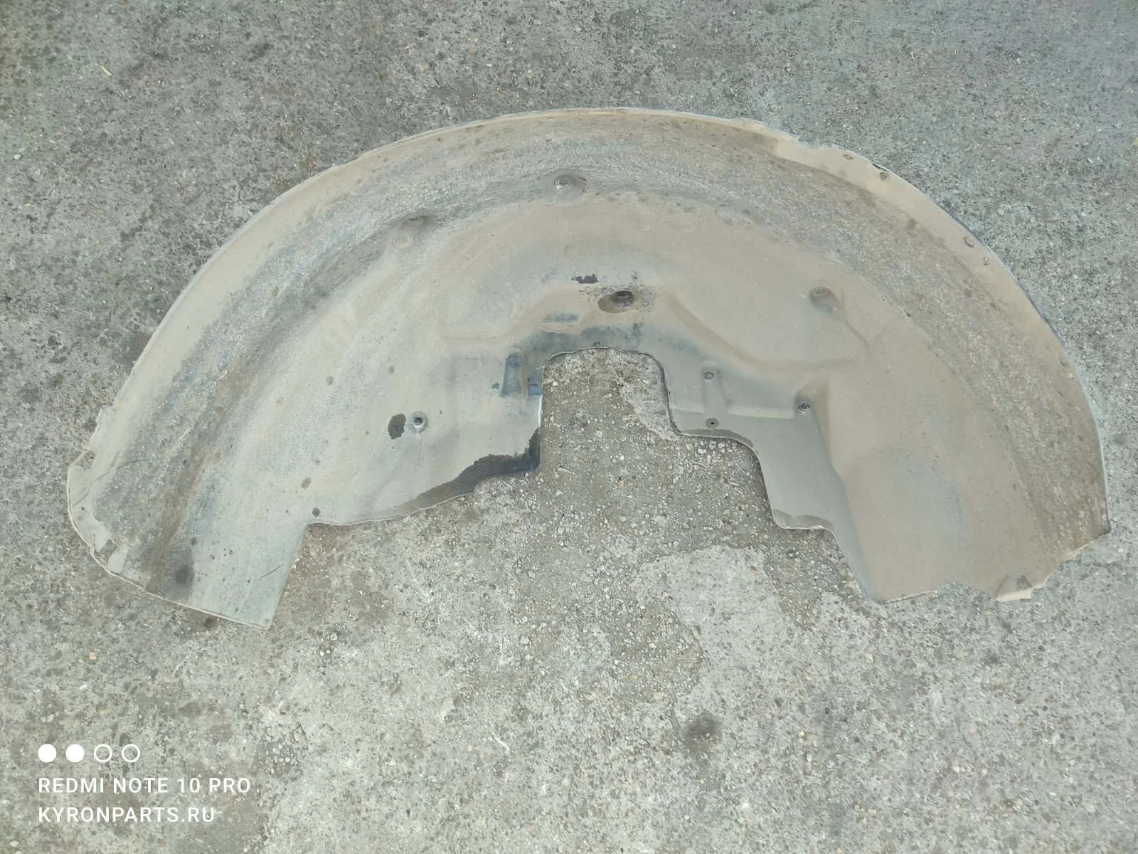 Подкрылок SsangYong Kyron 2007 D100