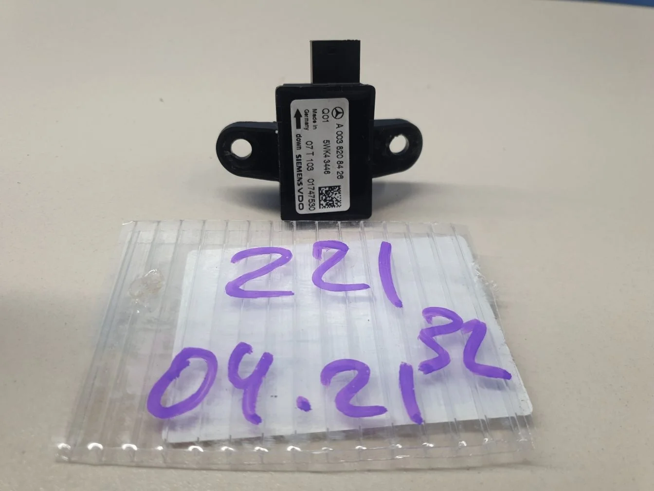 Датчик Airbag для Mercedes S-klasse W221 2005-2013