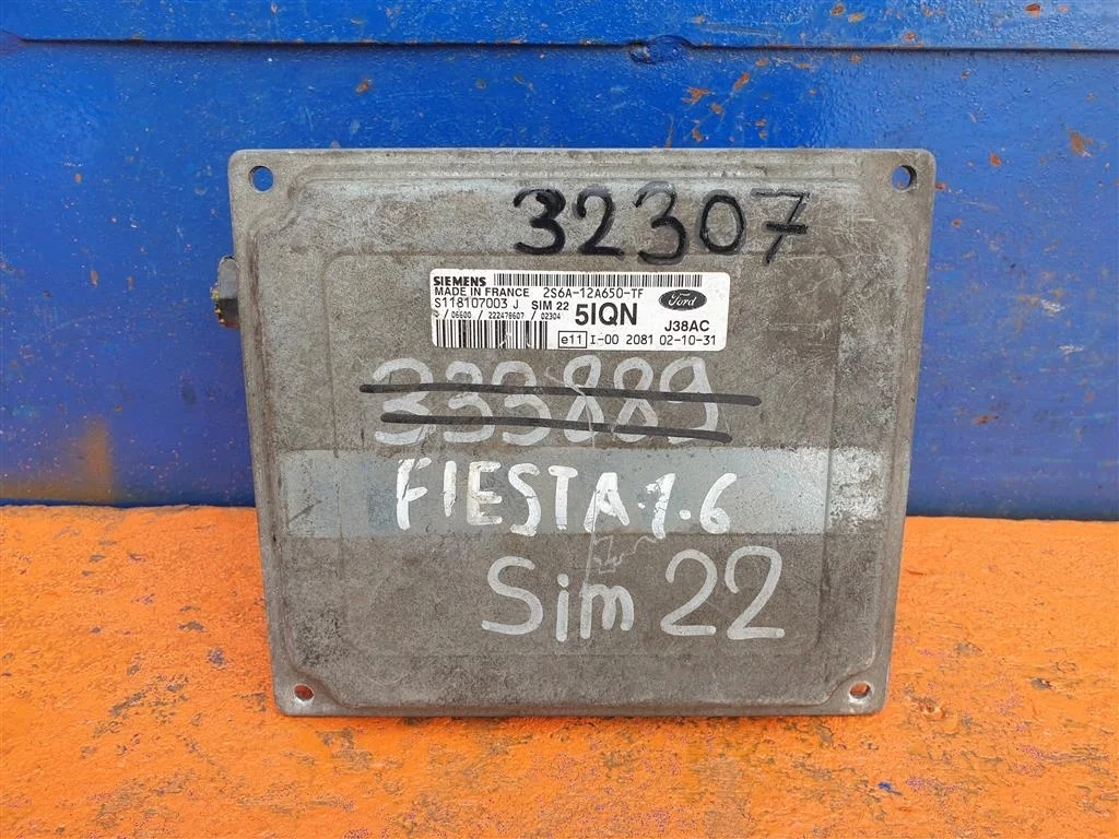 Блок управления двигателя Fusion 1,4 2S6A12A650TF