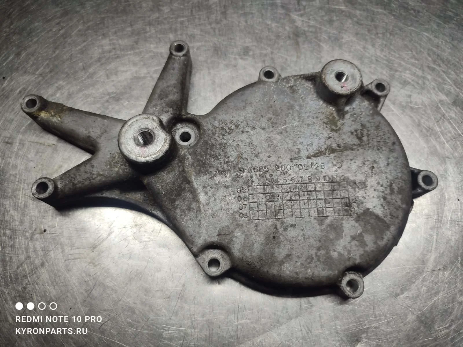 Крышка тнвд Ssangyong Kyron