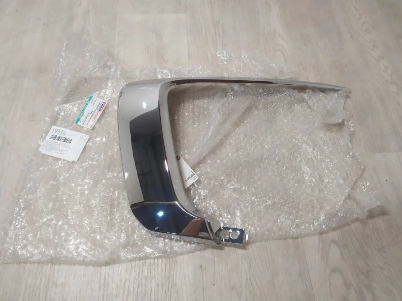 Накладка на бампер Mitsubishi Pajero Sport 3 2015 2016 2017 2018 2019 2020 47MA835CL KS1W 4N15, передняя левая