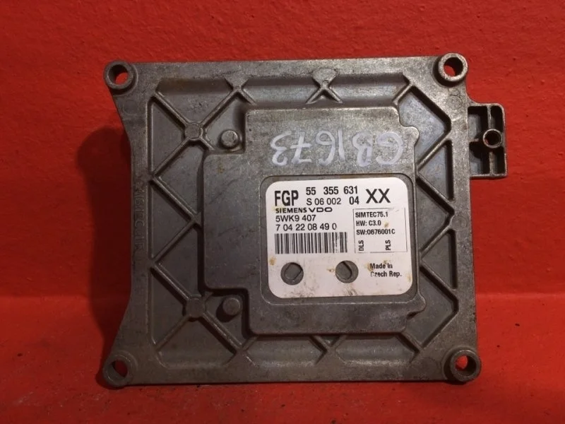 Блок управления ДВС Opel Vectra 2005 55560130 C 1.8 Z18XER