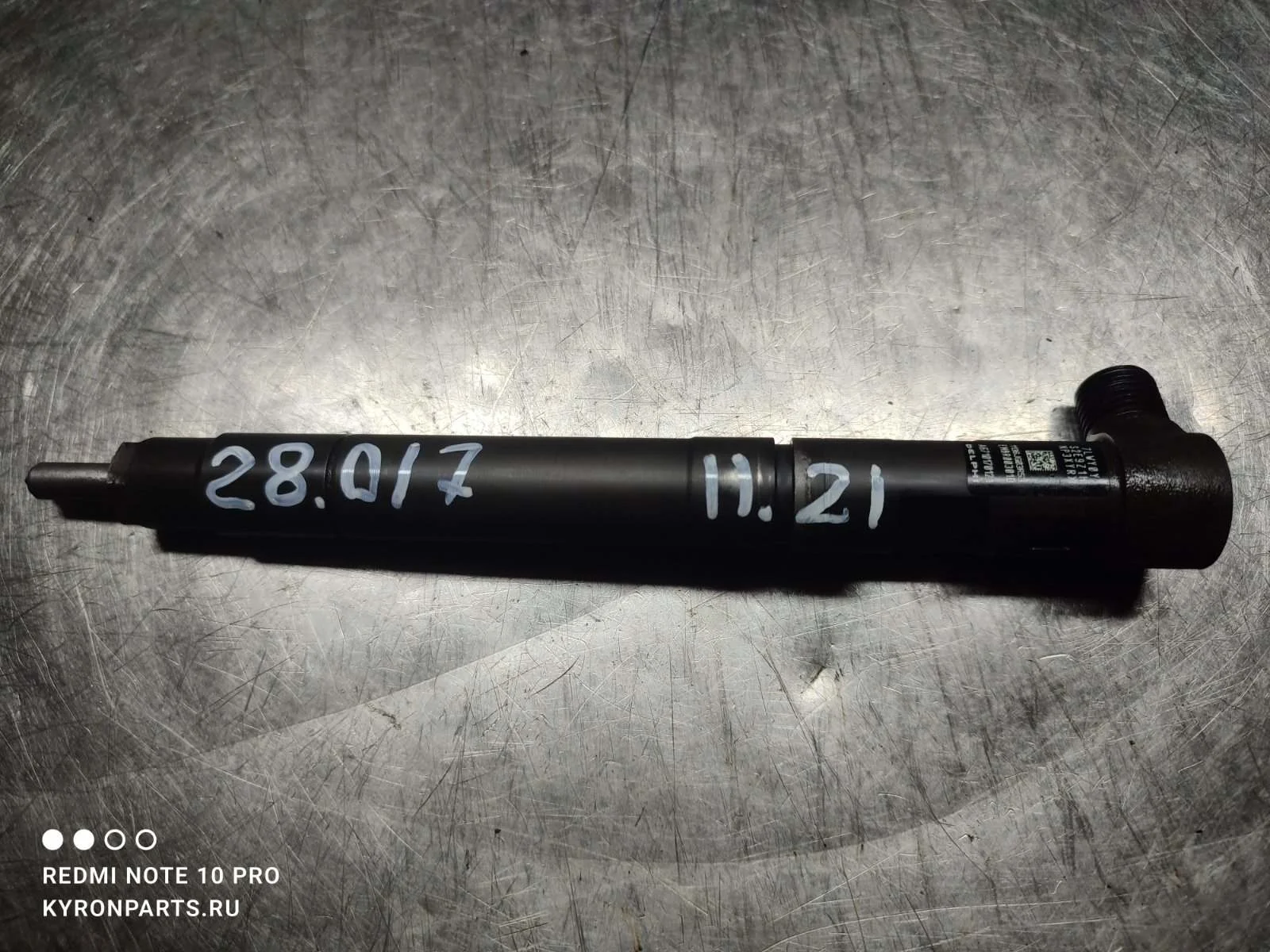 Форсунка delphi евро5 d20dtf/d20dtr Ssangyong Actyon C200