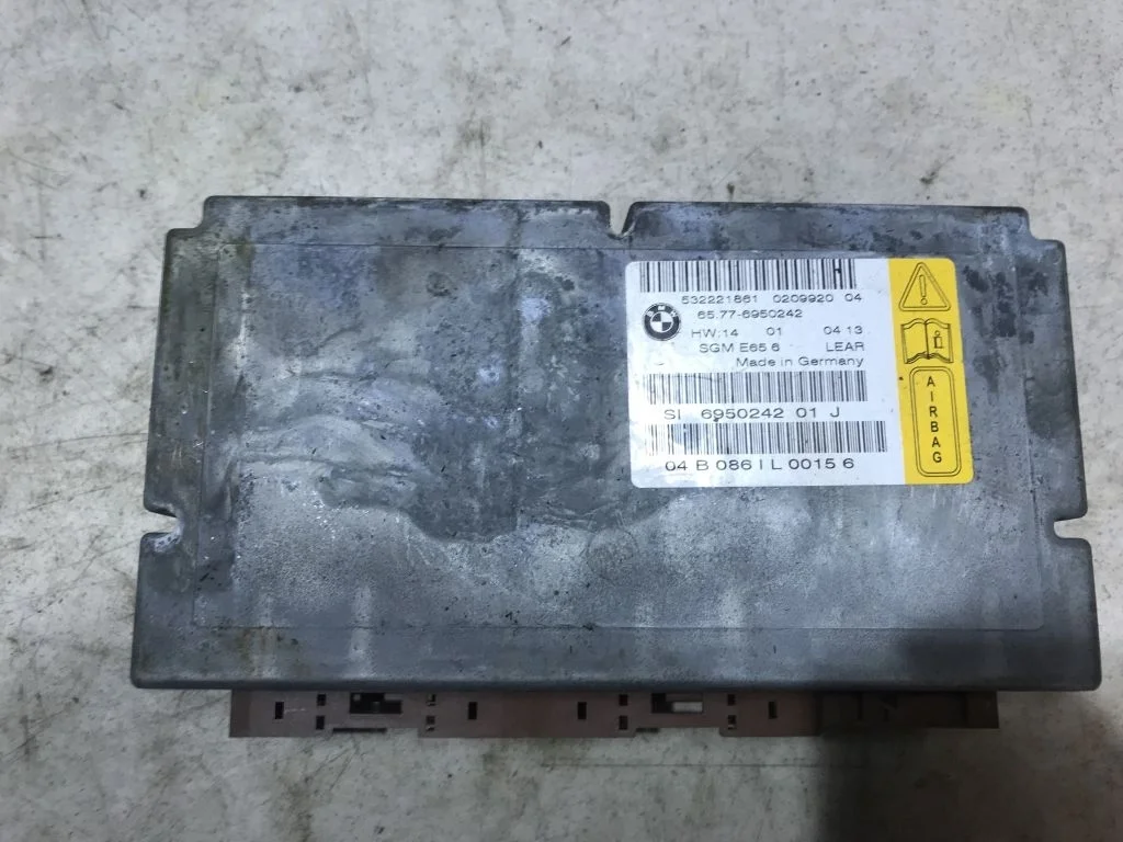 65776950242 блок управления AIR BAG BMW E65