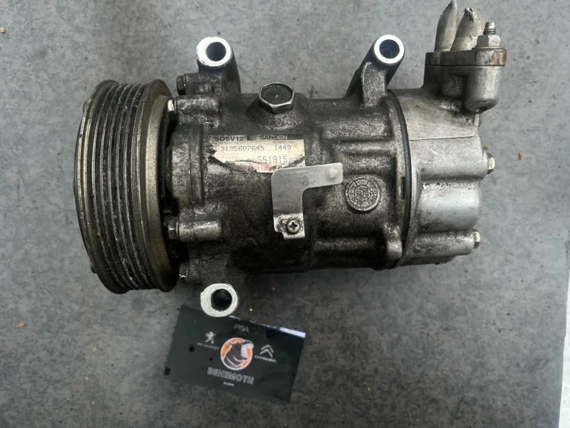 Компрессор кондиционера Peugeot 206 9655191580 1.6