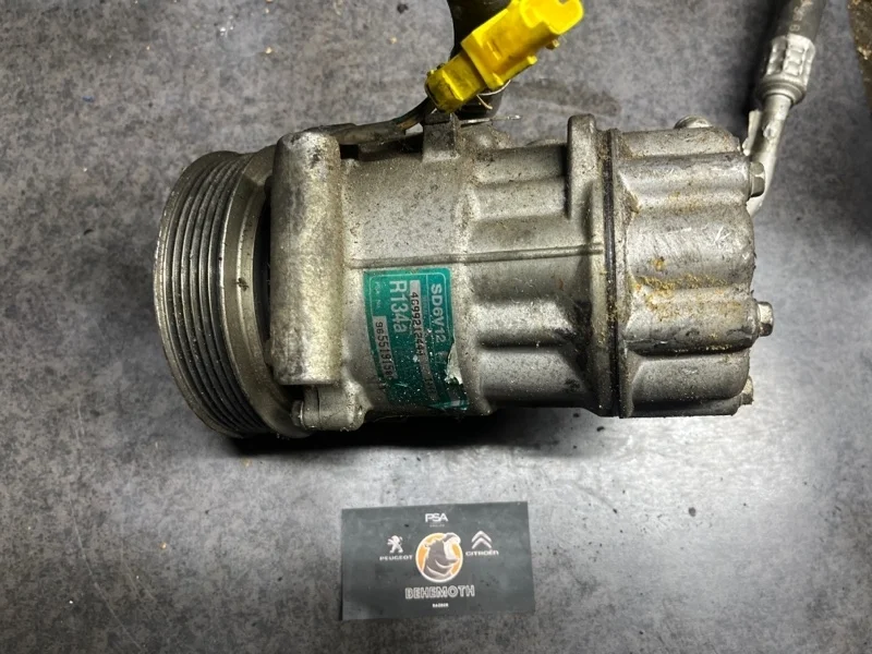 Компрессор кондиционера Peugeot 206 9655191580 1.4