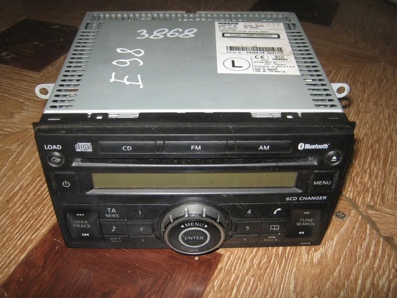 Магнитола Nissan Qashqai J10