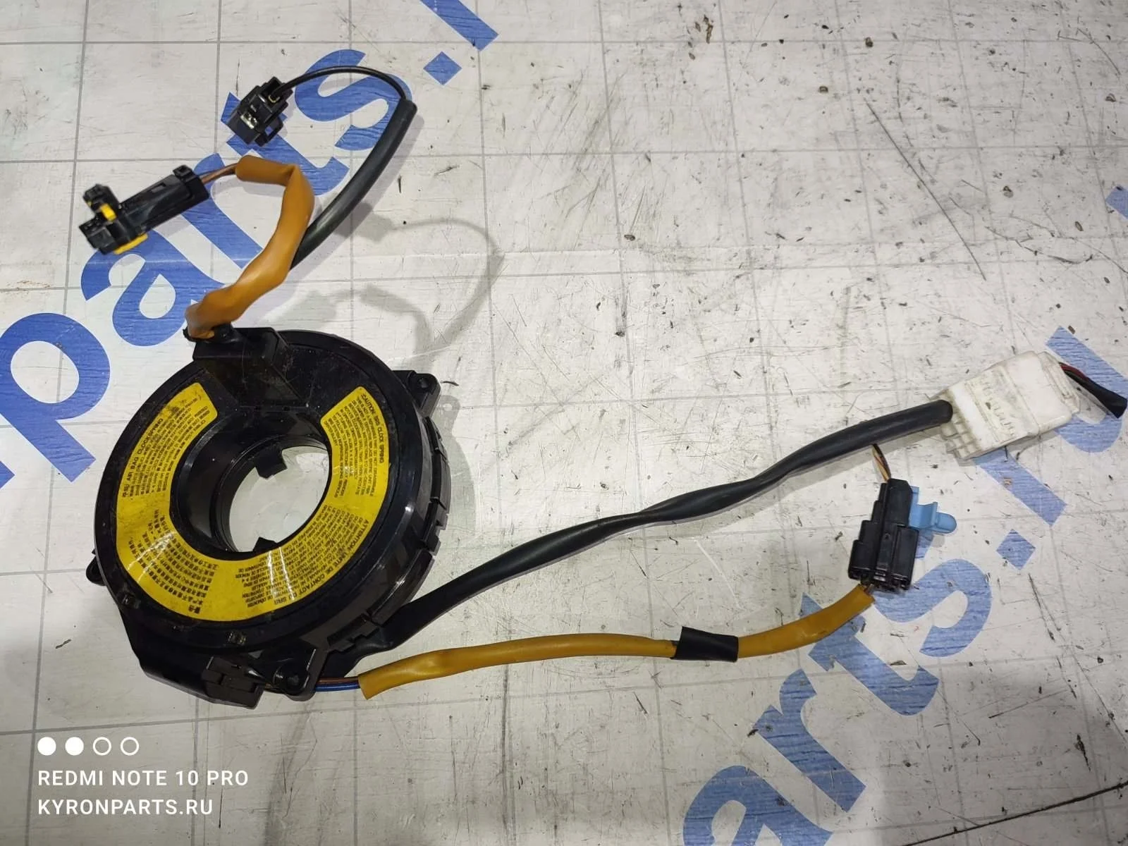 Шлейф подрулевой (улитка) SsangYong Kyron 2007 D100