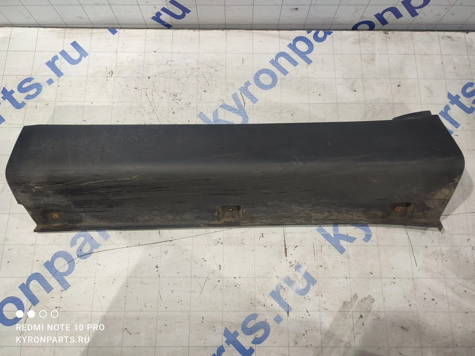 Накладка порога SsangYong Kyron 2009 D130