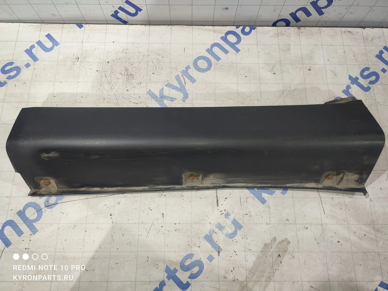 Накладка порога SsangYong Kyron 2009 D130