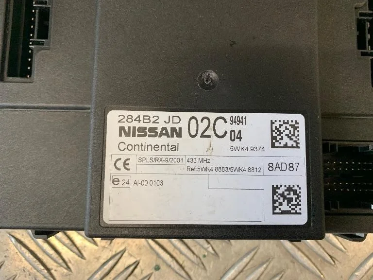 Блок комфорта Nissan Qashqai 2009 1