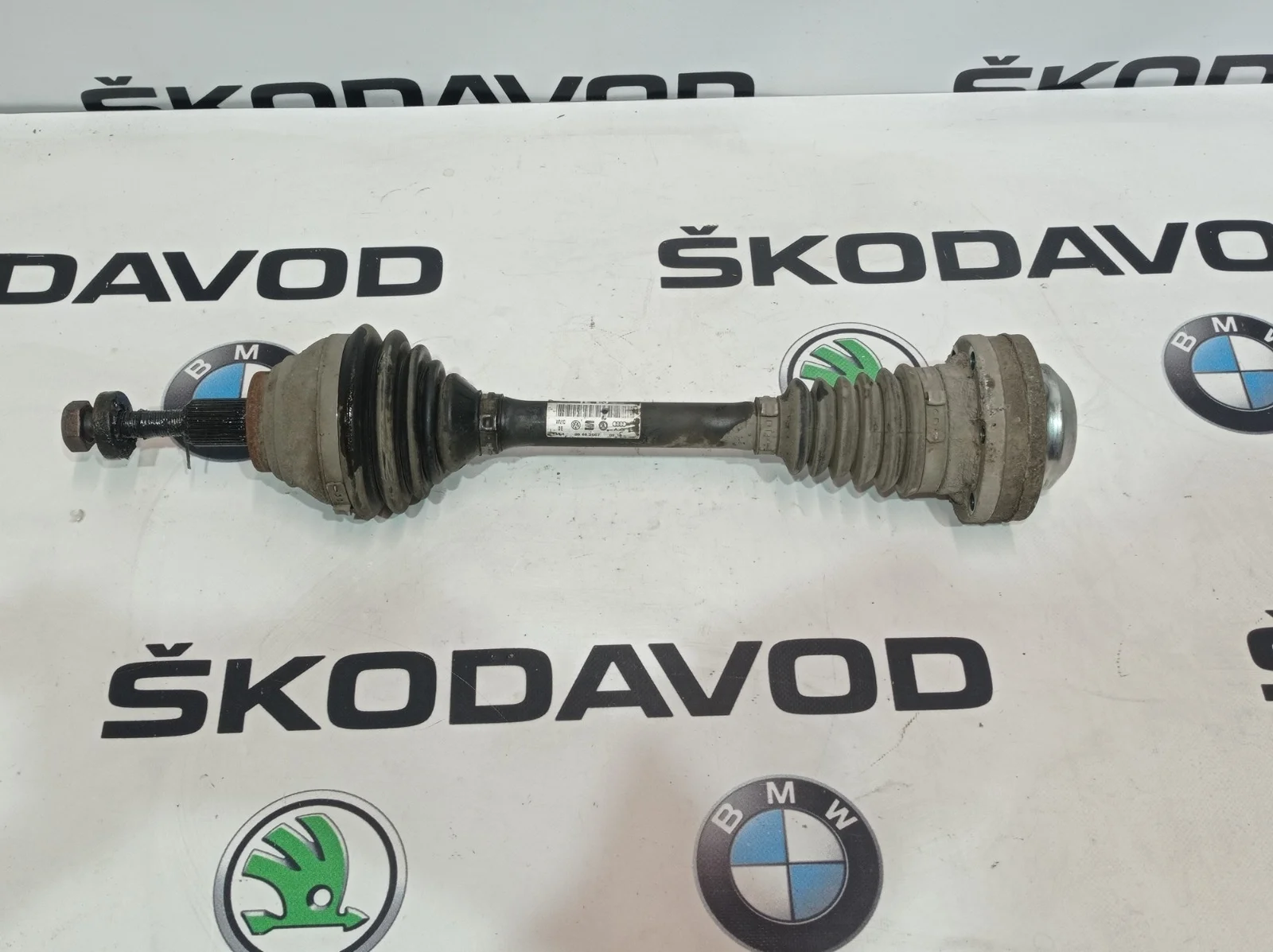 Привод МКПП Skoda Octavia Rs 2007 1K0407271EE A5 (1Z) 2.0 BWA, левый