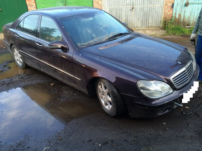 Продажа Mercedes-Benz S class 3.2 (224Hp) (112.922) RWD AT по запчастям