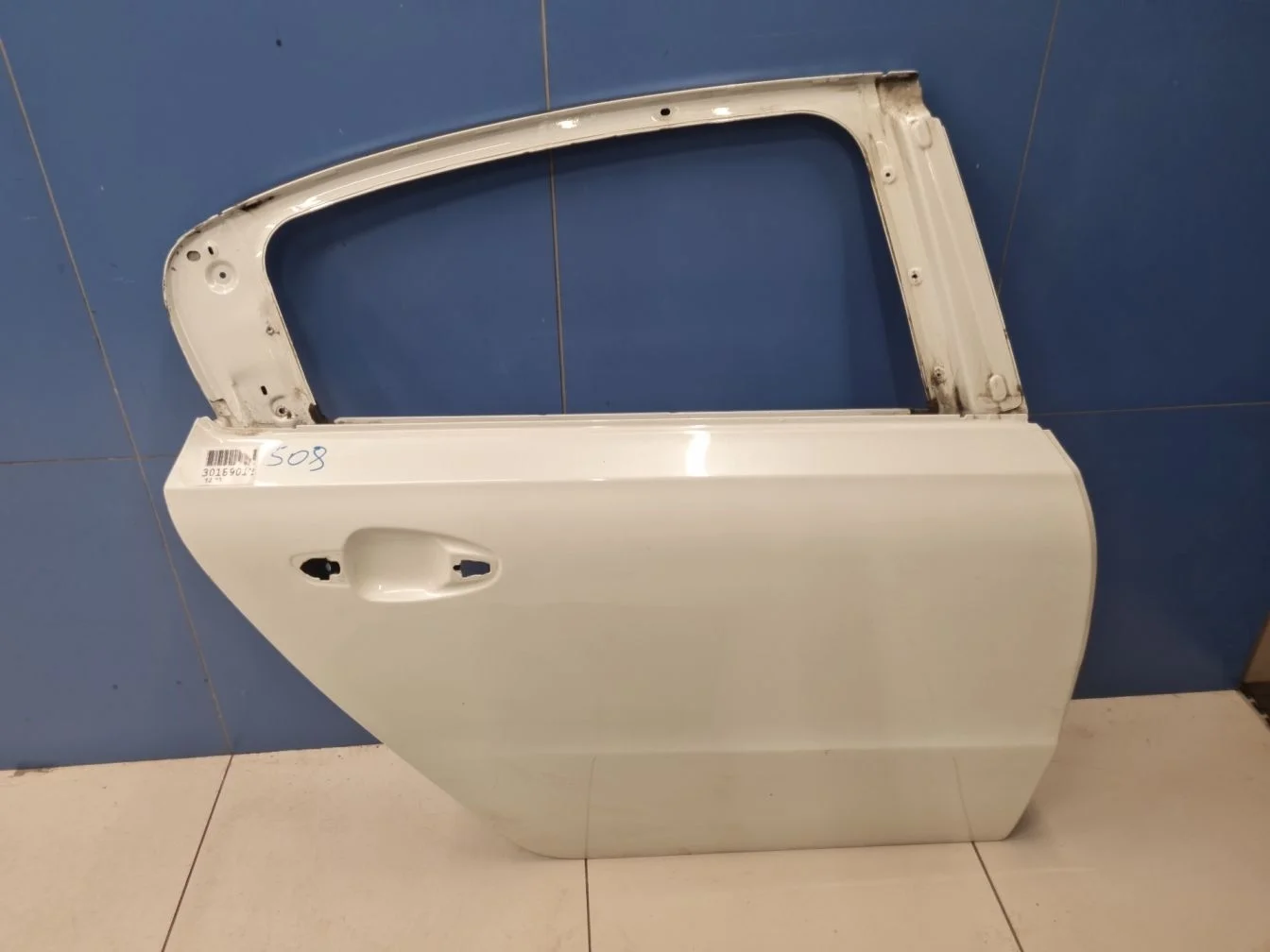 Дверь правая задняя для Peugeot 508 2010-2018