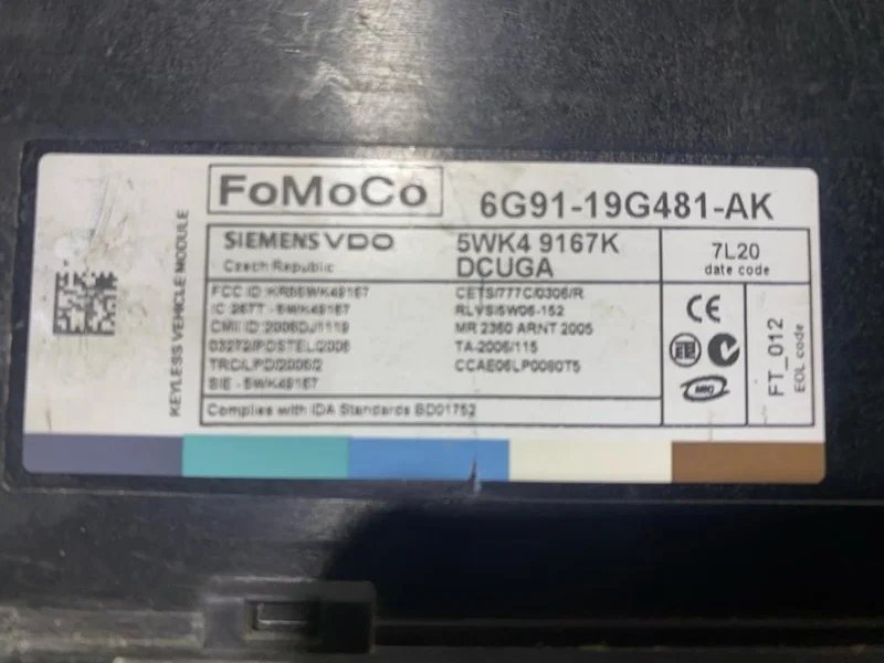 Блок комфорта Volvo S80 V70 Xc70 Xc60 2010 30659469