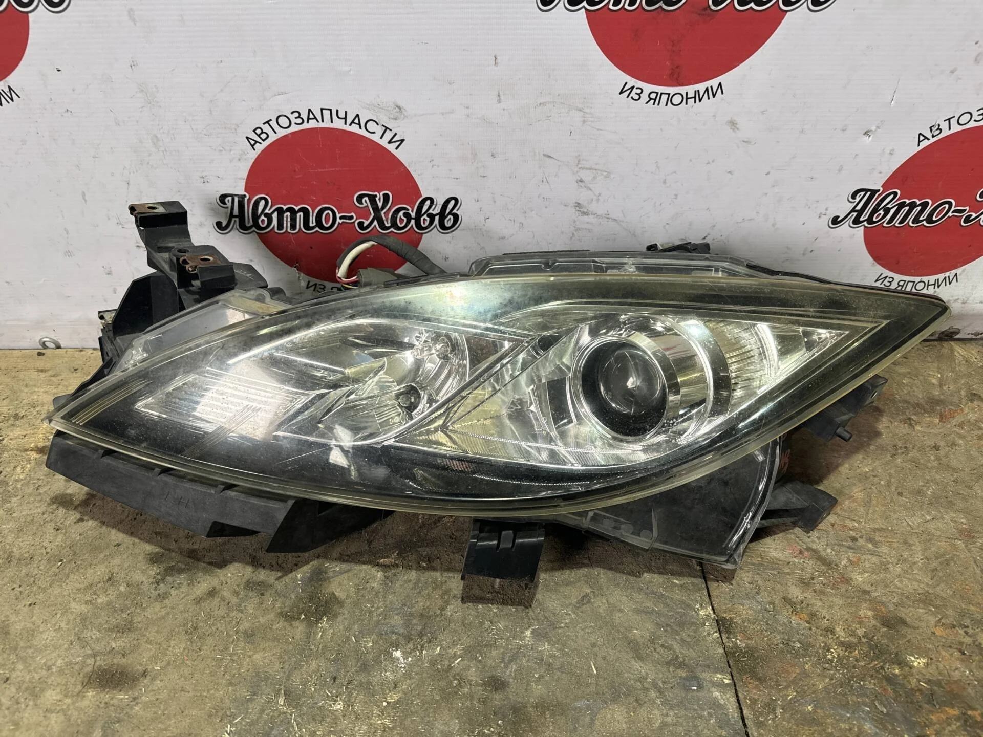 Фара левая Mazda 6 GH Галоген  рестайлинг
