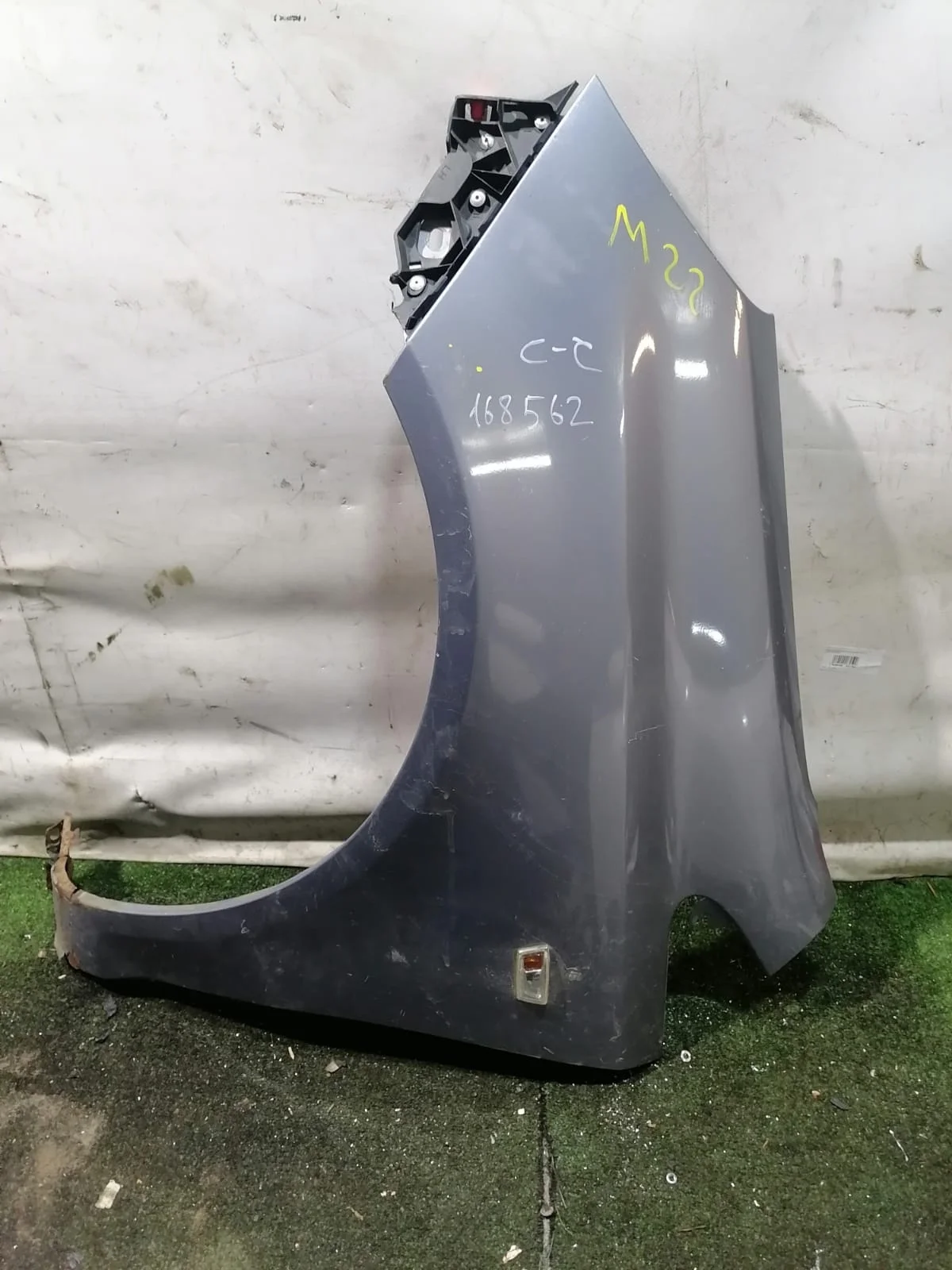 Крыло OPEL CORSA D 2006- переднее левое серое б/у CORSA D(2006-2014)