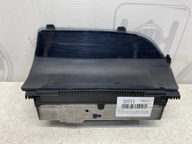 Монитор Mercedes-benz 2008 W221