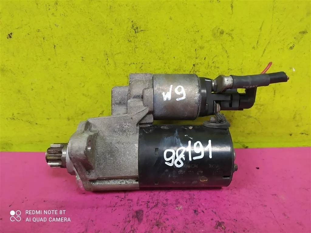 Стартер Golf Jetta Octavia Audi A3 2,0 02E911023J