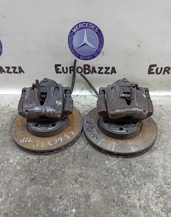 Передние тормоза Mercedes W211