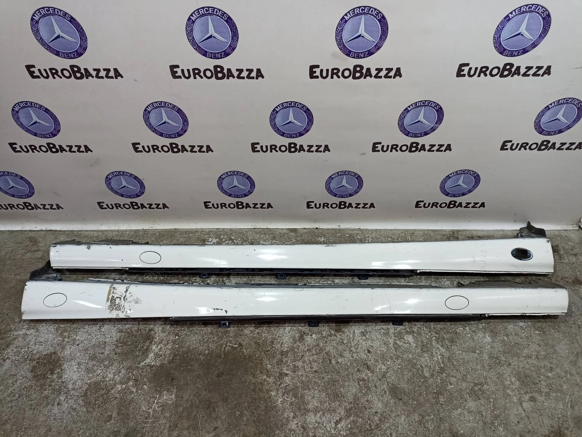 Накладка порога пластиковая Mercedes W215