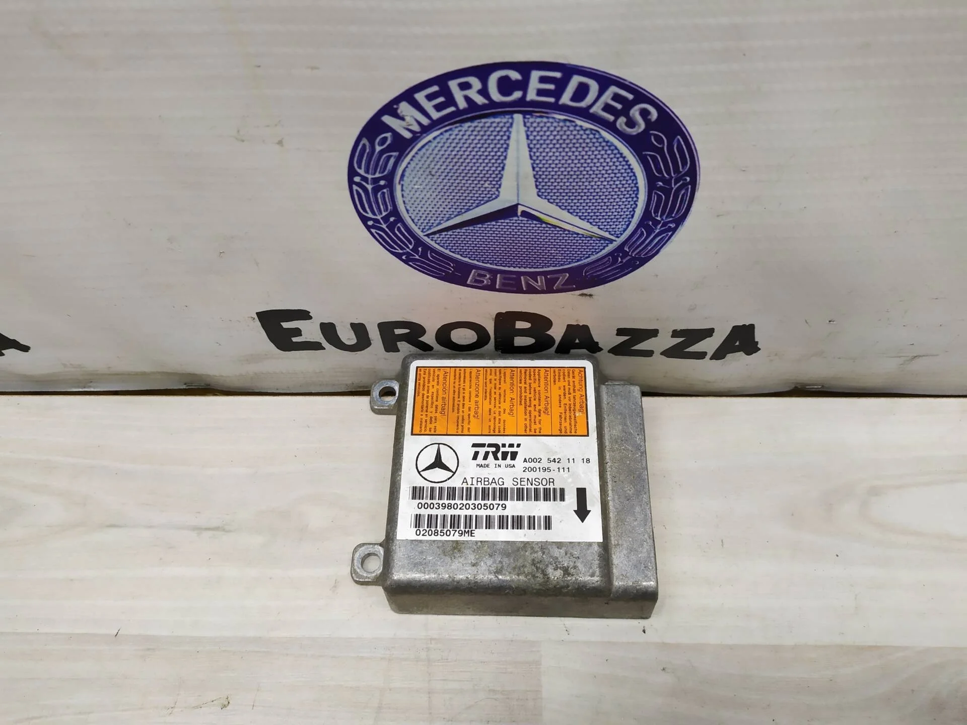 Блок управления SRS Airbag Mercedes W163