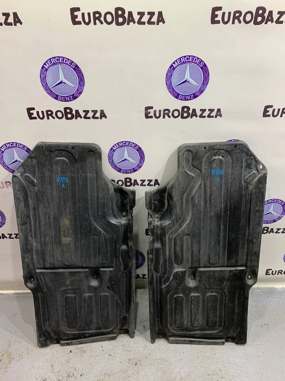 Защита днища кузова Mercedes W211