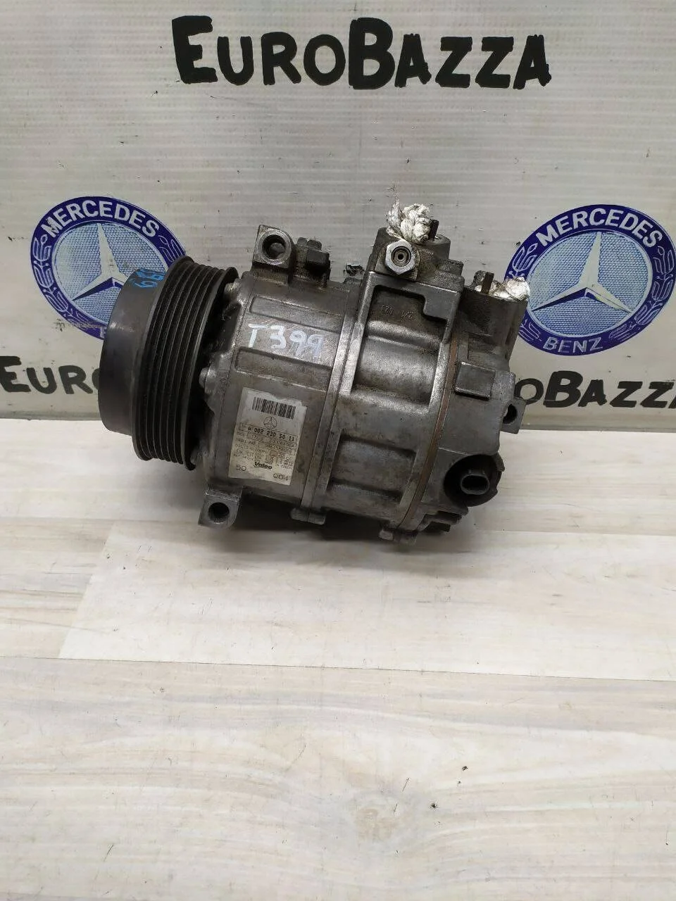 Компрессор кондиционера Mercedes Om651