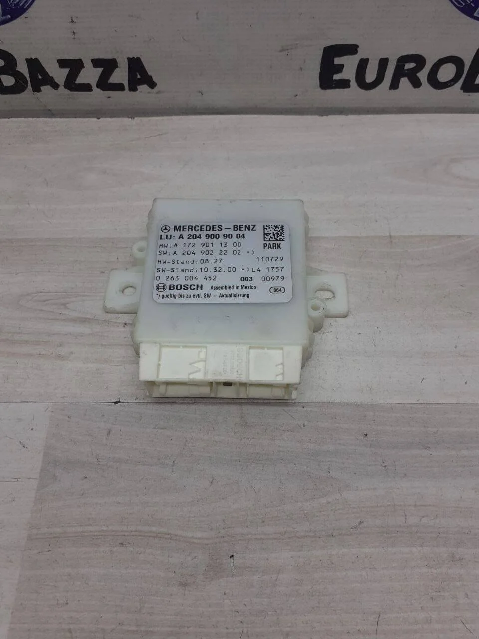 Блок управления парктроников Mercedes W204