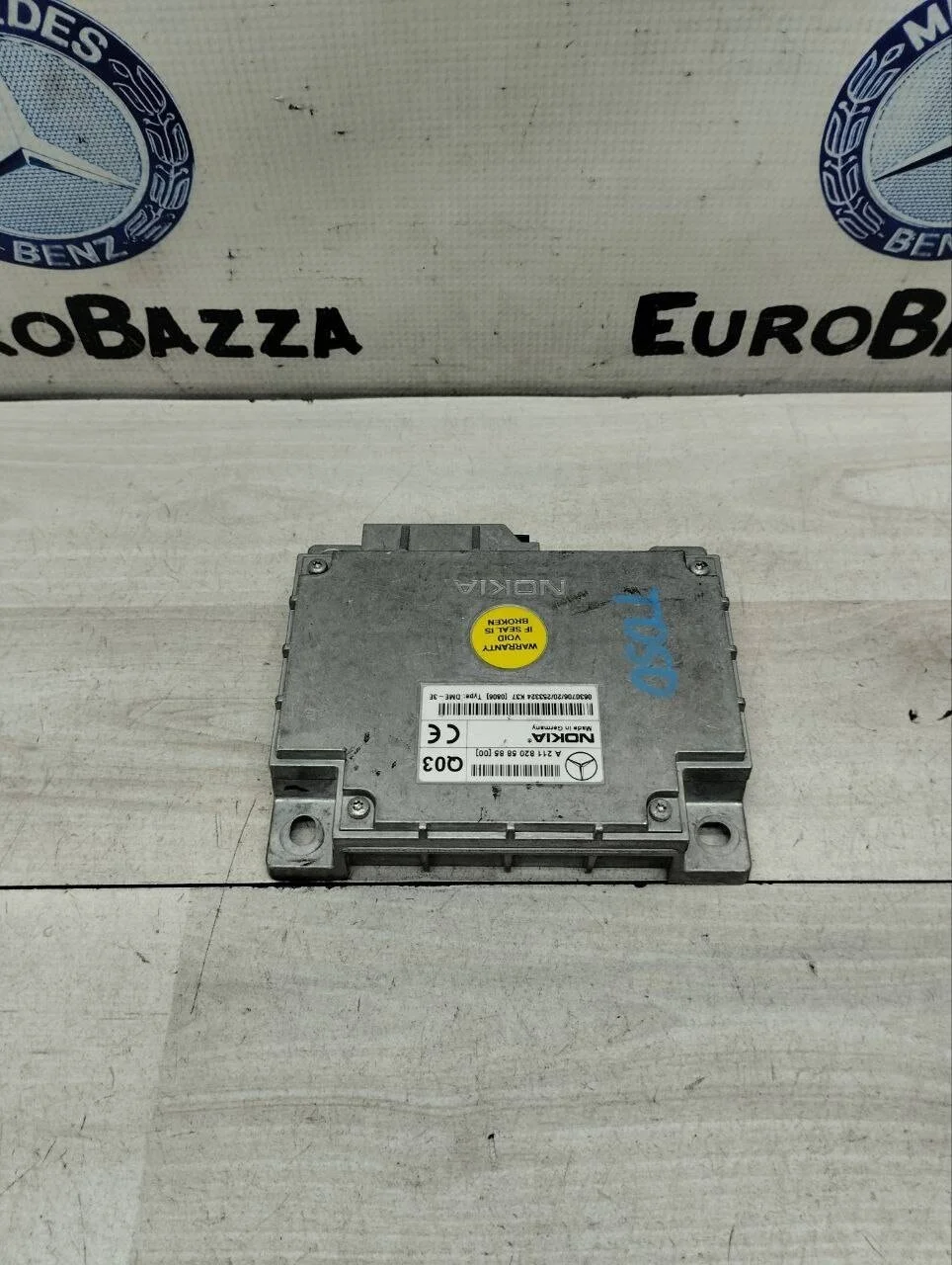 Блок управления телефоном Mercedes W220