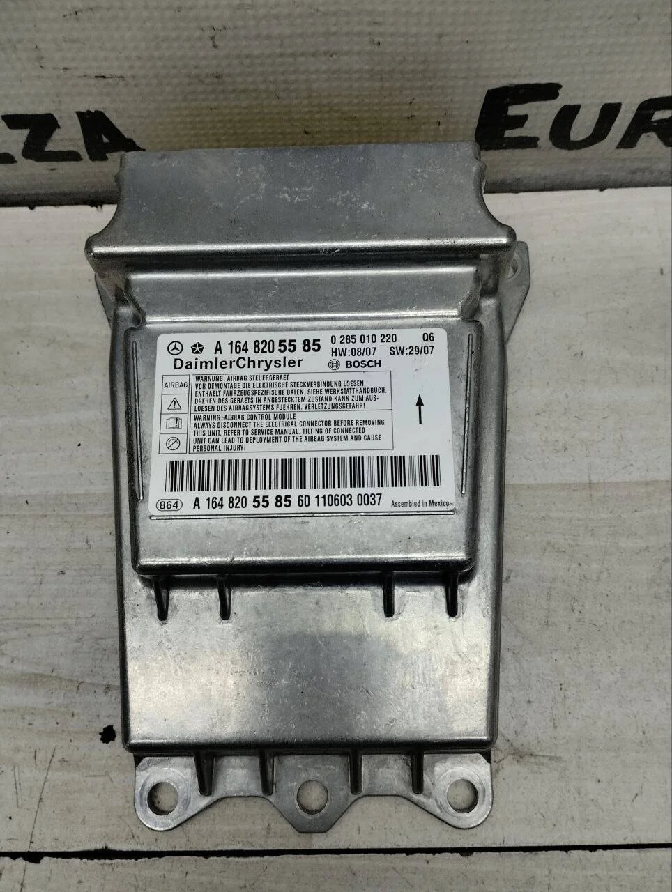 Блок SRS Mercedes W164